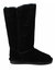 Bearpaw Women's Lori Mid-Calf Suede Snow Boot - Black II - 9 M