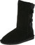Women's Boshie Ankle-High Suede Boot - Black