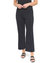 Ponte Cropped Pant In Black - Black