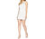 Lace Sleeveless Sheath Dress - White