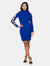 Mock Neck Long Sleeve Sweater Dress