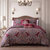 Bebejan Rossana 5-Piece Reversible Comforter Set - Red