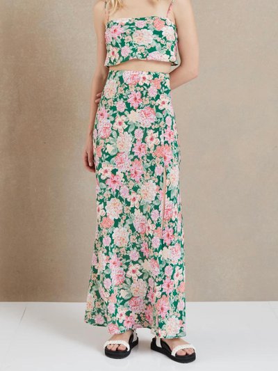 Bec & Bridge Botanica Maxi Skirt In Floral Print product