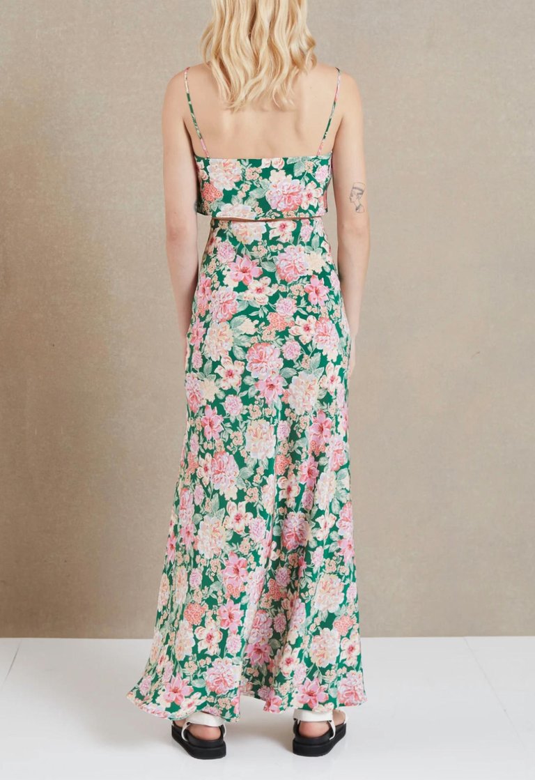 Botanica Maxi Skirt In Floral Print