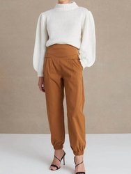 Celeste Tuck Knit Jumper - Ivory