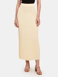 Eden Rib Midi Skirt