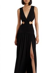 Evoke Maxi Dress - Black