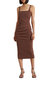 Karina Dress - Chocolate