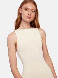 White Water Rib Midi Dress