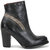 Yuno Ankle Boots - Black Icicle Rustic