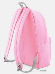 Beechfield Childrens Junior Big Boys Fashion Backpack Bags/Rucksack/School (Pack (Classic Pink/ Light Grey) (One Size) (One Size)