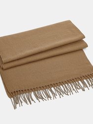 Beechfield Classic Woven Scarf (Biscuit) - Biscuit