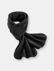 Beechfield Fleece Recycled Scarf - Black