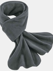 Beechfield Fleece Recycled Scarf - Steel Grey