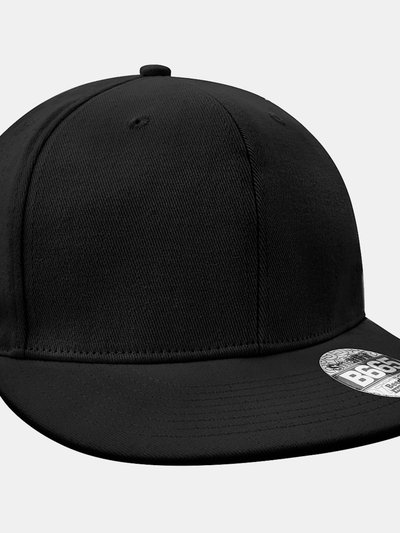 Beechfield Beechfield Mens Flat Peak Rapper Cap (Black) product