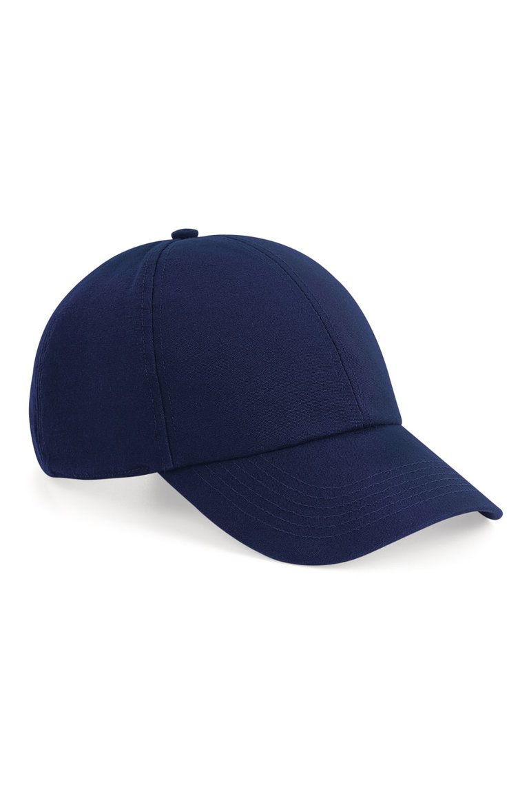 Beechfield Organic Cotton 6-panel Cap (Oxford Navy) - Oxford Navy