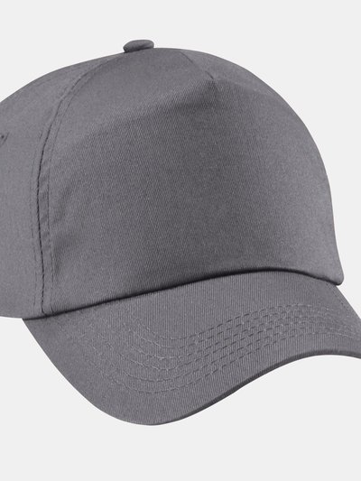 Beechfield Beechfield Plain Unisex Junior Original 5 Panel Baseball Cap (Graphite Gray) product