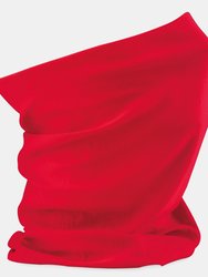 Beechfield Unisex Adult Morf Recycled Neck Warmer (Classic Red) - Classic Red