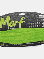 Beechfield Unisex Adult Morf Spacer Marl Neck Warmer (Lime Green)