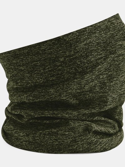 Beechfield Beechfield Unisex Adult Morf Spacer Marl Neck Warmer (Olive) product