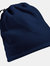 Beechfield Unisex Suprafleece™ Anti-Pilling 2in1 Winter Hat and Neck Warmer/Snood (French Navy) - French Navy