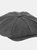 Beechfield® Unisex Adults Heritage Newsboy Cap (Charcoal Herringbone) - Charcoal Herringbone