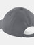 Beechfield® Unisex Authentic 6 Panel Baseball Cap (Graphite Gray)