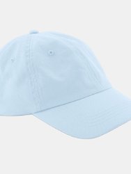 Beechfield® Unisex Low Profile 6 Panel Dad Cap (Pack of 2) (Pastel Blue) - Pastel Blue