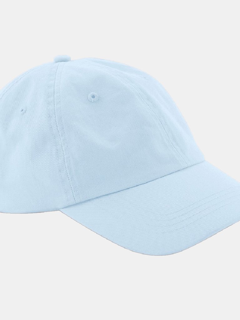 Beechfield® Unisex Low Profile 6 Panel Dad Cap (Pack of 2) (Pastel Blue) - Pastel Blue