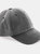 Beechfield® Unisex Low Profile Vintage Denim-Look Cap (Vintage Black) - Vintage Black