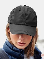 Beechfield® Unisex Outdoor Waterproof 6 Panel Baseball Cap (Black)