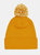 Big Girls Snowstar Duo Extreme Winter Hat - Mustard/Off White