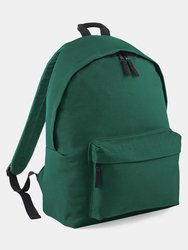 Childrens Junior Big Boys Fashion Backpack Bags/Rucksack/School - Bottle Green - Bottle Green