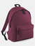 Childrens Junior Big Boys Fashion Backpack Bags/Rucksack/School - Burgundy - Burgundy