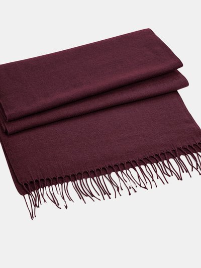 Beechfield Classic Woven Scarf - Burgundy product