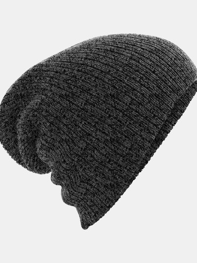 Beechfield Heavy Gauge Slouch Beanie - Antique Gray product