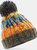 Junior Unisex Corkscrew Beanie (Retro Blues) - Retro Blues