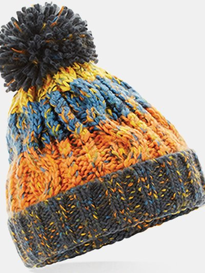 Beechfield Junior Unisex Corkscrew Beanie (Retro Blues) product