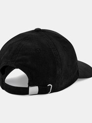 Mens Heritage Cord Cap - Black