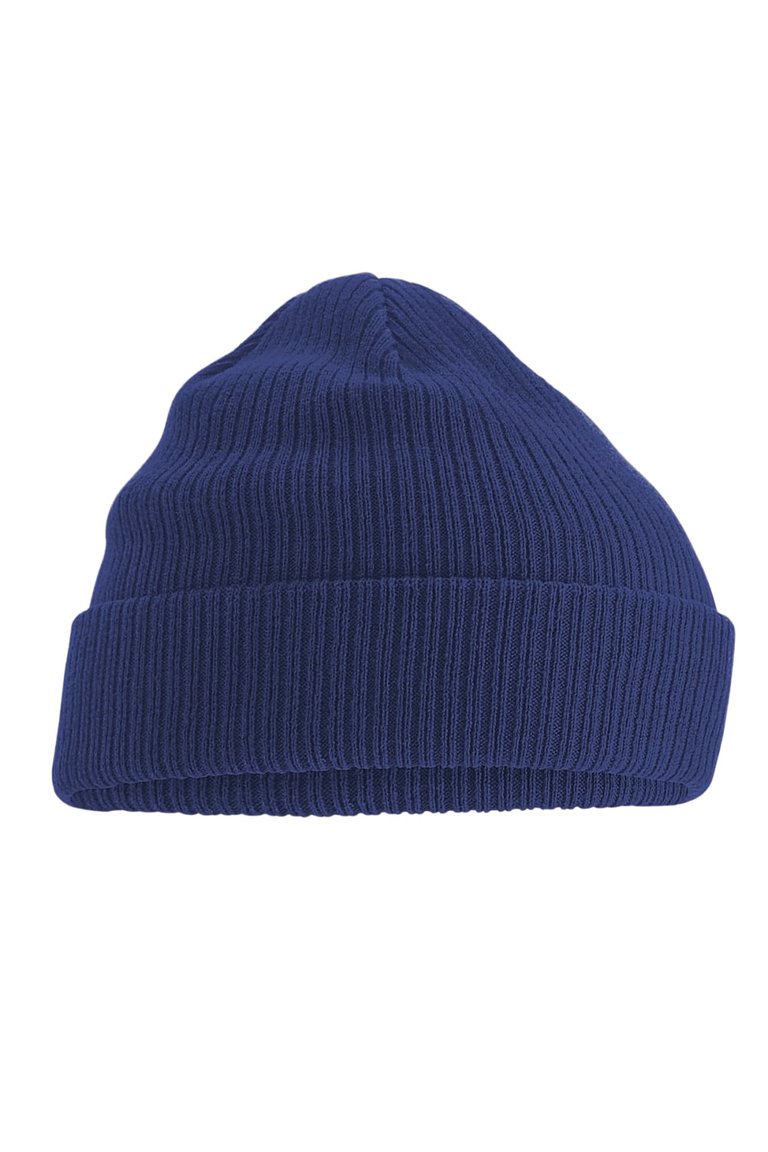 Organic Cotton Beanie - Oxford Navy