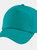 Plain Unisex Junior Original 5 Panel Baseball Cap - Emerald