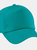 Plain Unisex Junior Original 5 Panel Baseball Cap - Emerald - Emerald