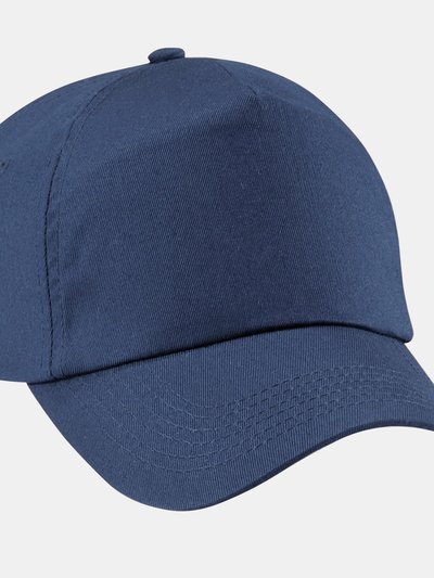 Beechfield Plain Unisex Junior Original 5 Panel Baseball Cap (French Navy) product