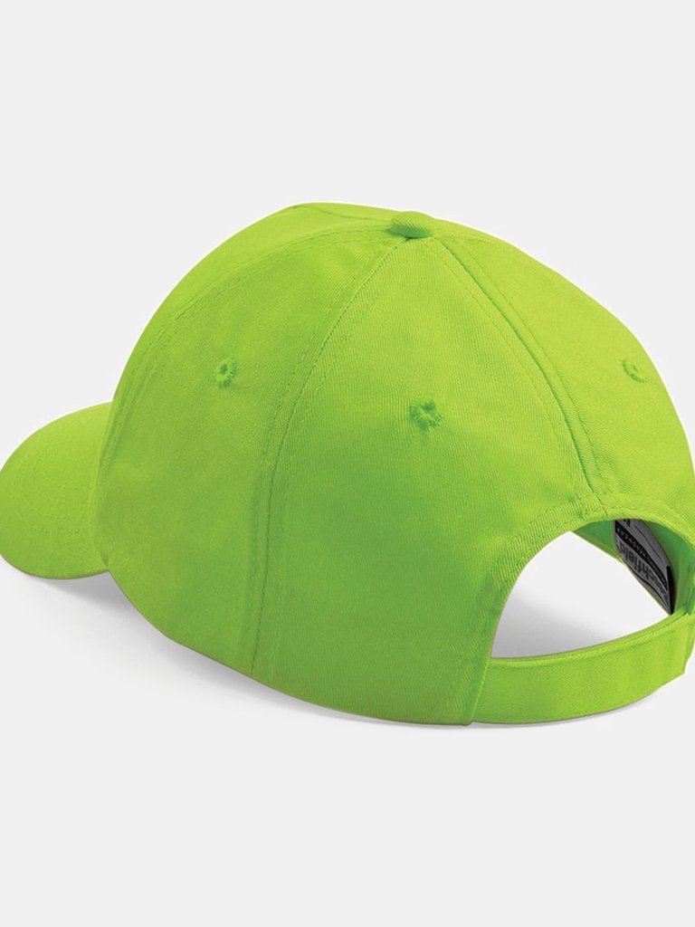 Plain Unisex Junior Original 5 Panel Baseball Cap (Lime Green)