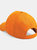 Plain Unisex Junior Original 5 Panel Baseball Cap - Orange