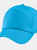 Plain Unisex Junior Original 5 Panel Baseball Cap - Surf Blue - Surf Blue