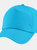 Plain Unisex Junior Original 5 Panel Baseball Cap - Surf Blue
