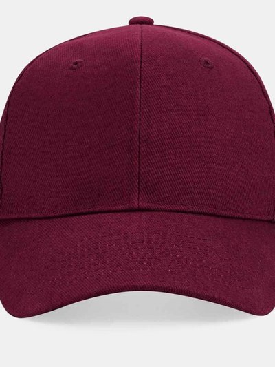 Beechfield Pro-Style Brushed Cotton Heavy Cap (Burgundy) product