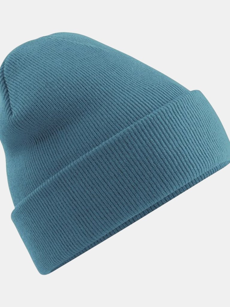 Soft Feel Knitted Winter Hat - Airforce Blue - Airforce Blue