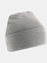 Soft Feel Knitted Winter Hat -Ash Grey - Ash Grey